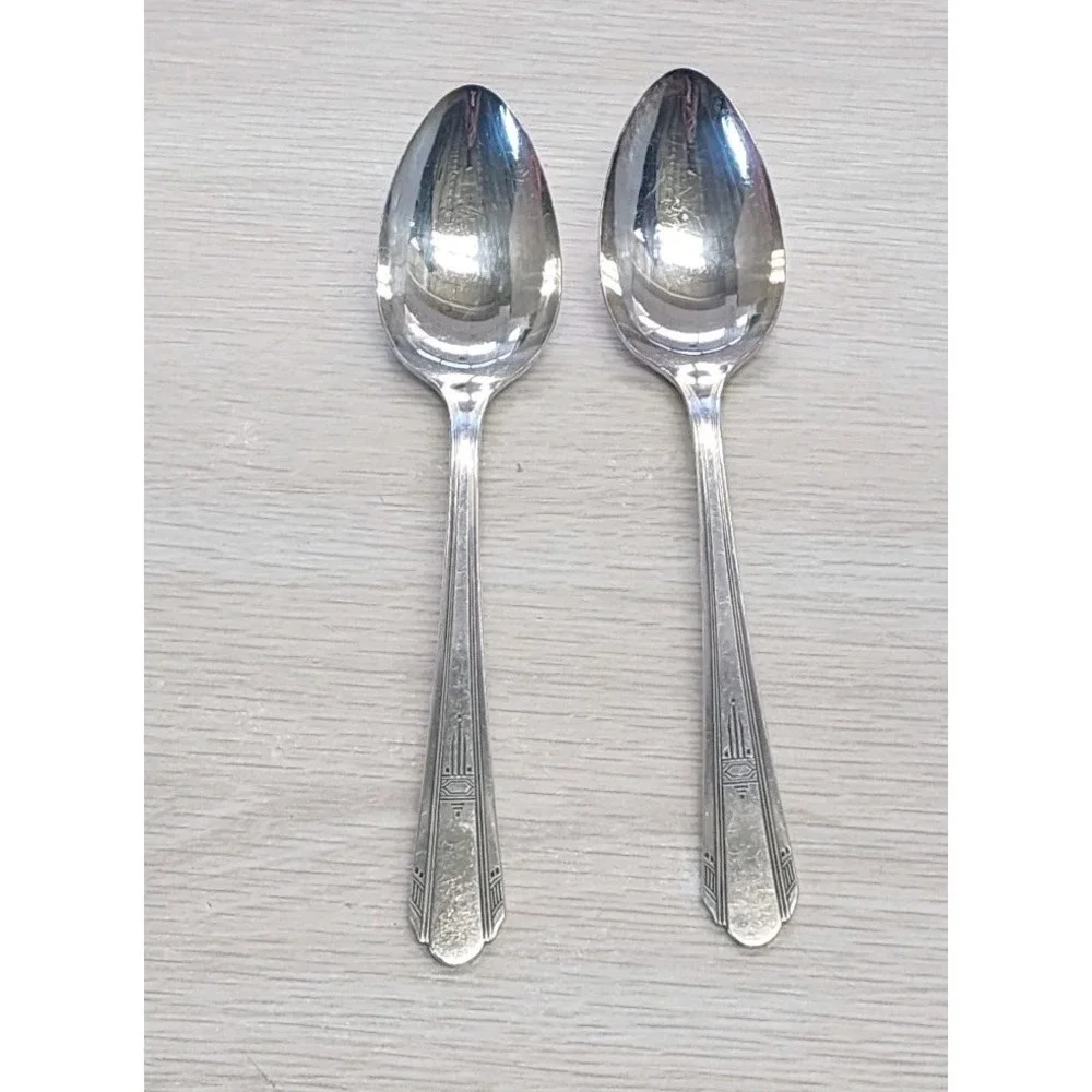 WM A Rogers Paramount Silver Overlaid Flatware 20 Replacement‎ Pcs Art Deco 1933
